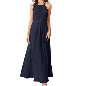 Alicepub Navy Blue Bridesmaid Dress - size 4